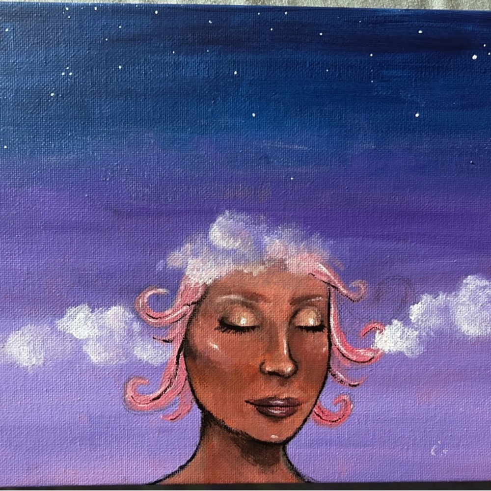Dreamy Night Sky Art Print
